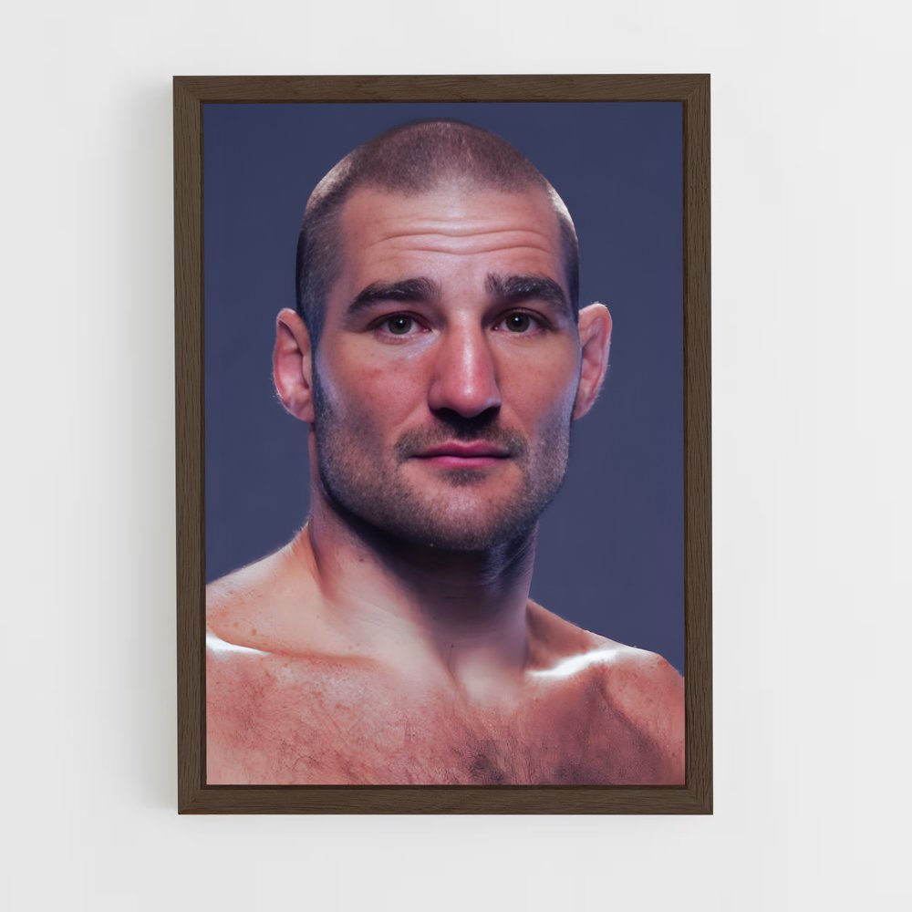 Poster Sean strickland rasé – affiche MMA (vue 5)